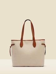Sosandar Tote Bag With Contrast Tan Trim - Image 1 of 5