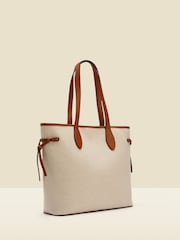 Sosandar Tote Bag With Contrast Tan Trim - Image 2 of 5