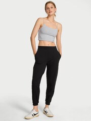 Victoria's Secret Black Elevate™ Joggers - Image 1 of 3