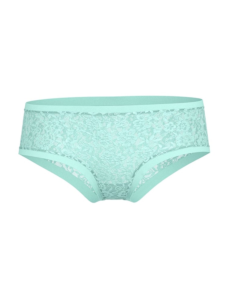 Victoria's Secret Dusty Turquoise Blue Cheeky Lace Knickers - Image 3 of 3 Victoria's Secret Dusty Turquoise Blue Cheeky Lace Knickers - Image 3 of 3
