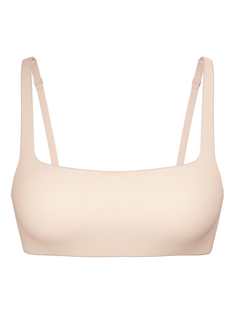 Victoria's Secret Marzipan Nude Scuba Lightly Lined Scoop Bra - Image 4 of 4