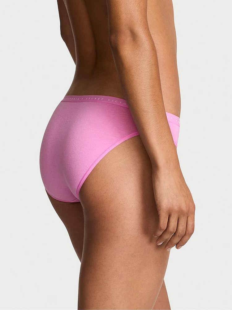 Victoria's Secret Lilac Shimmer Purple Bikini Knickers - Image 2 of 3