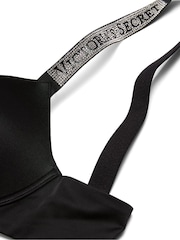 Victoria's Secret Black Lightly Lined Demi Shine Strap Bra - Image 3 of 3