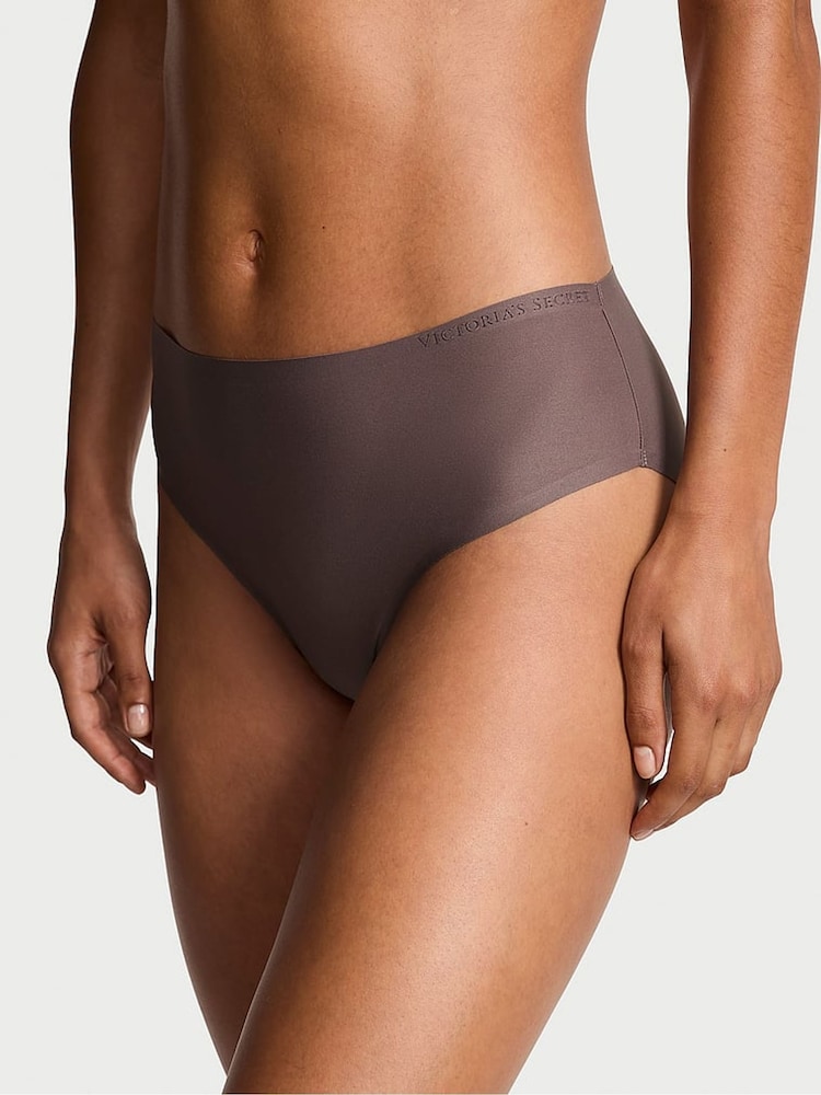 Victoria's Secret Cloudy Grey Bikini Mid-Rise Knickers - Image 1 of 3 Victoria's Secret Cloudy Grey Bikini Mid-Rise Knickers - Image 1 of 3