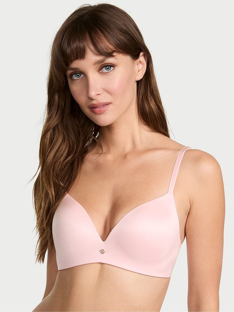 Victoria's Secret Angel Pink Non Wired Push Up So Obsessed Bra - Image 1 of 3 Victoria's Secret Angel Pink Non Wired Push Up So Obsessed Bra - Image 1 of 3