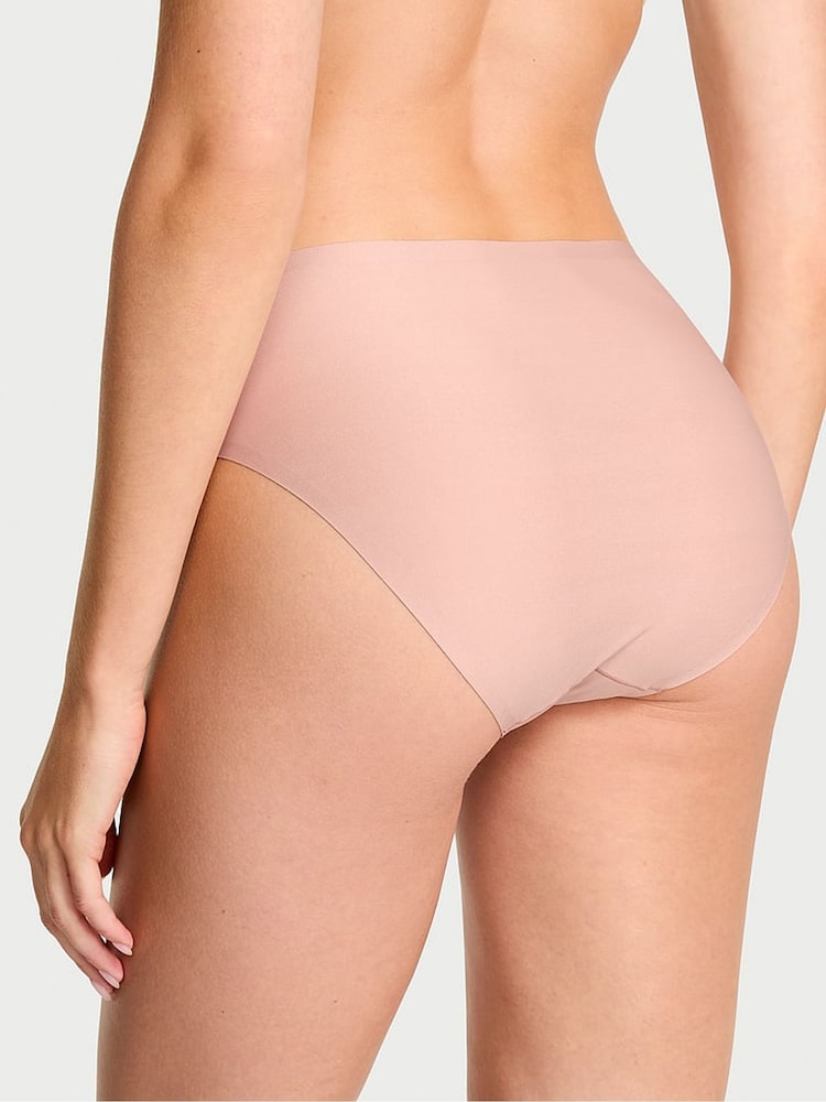 Victoria's Secret Macaron Nude Bikini Mid-Rise Knickers - Image 2 of 3 Victoria's Secret Macaron Nude Bikini Mid-Rise Knickers - Image 2 of 3