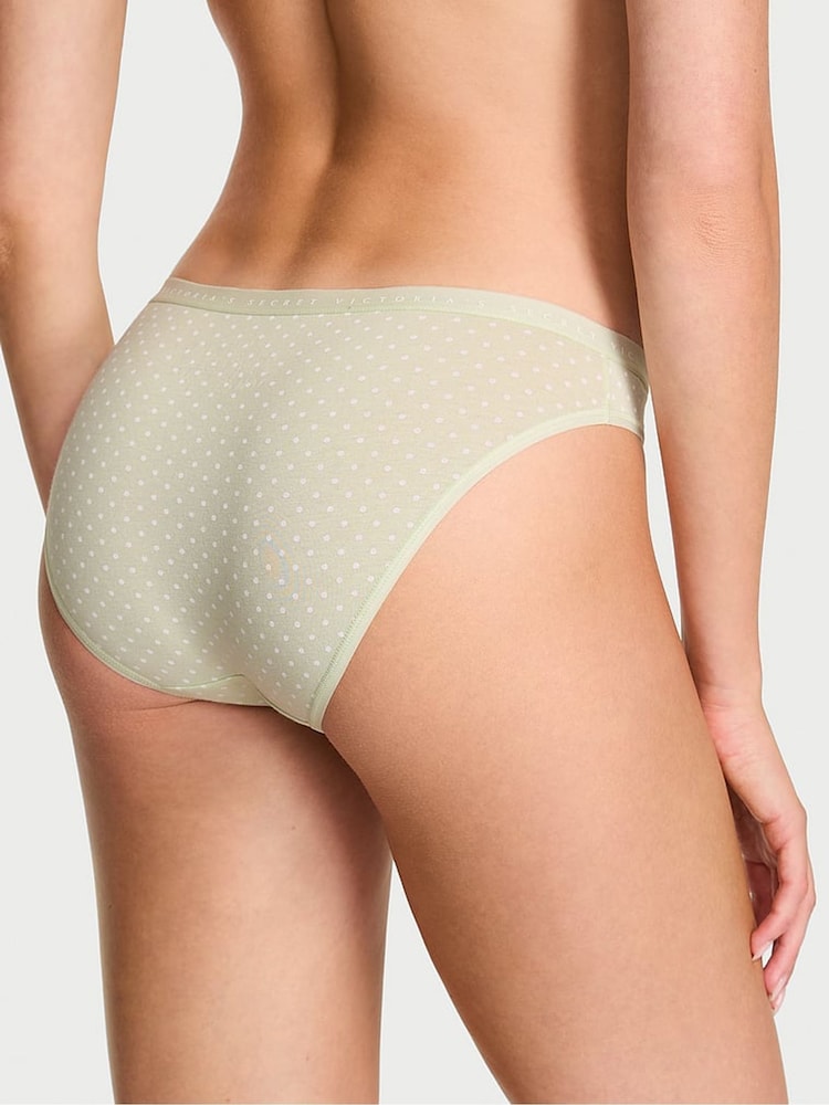 Victoria's Secret Mint Crush Dot Green Bikini Knickers - Image 2 of 3