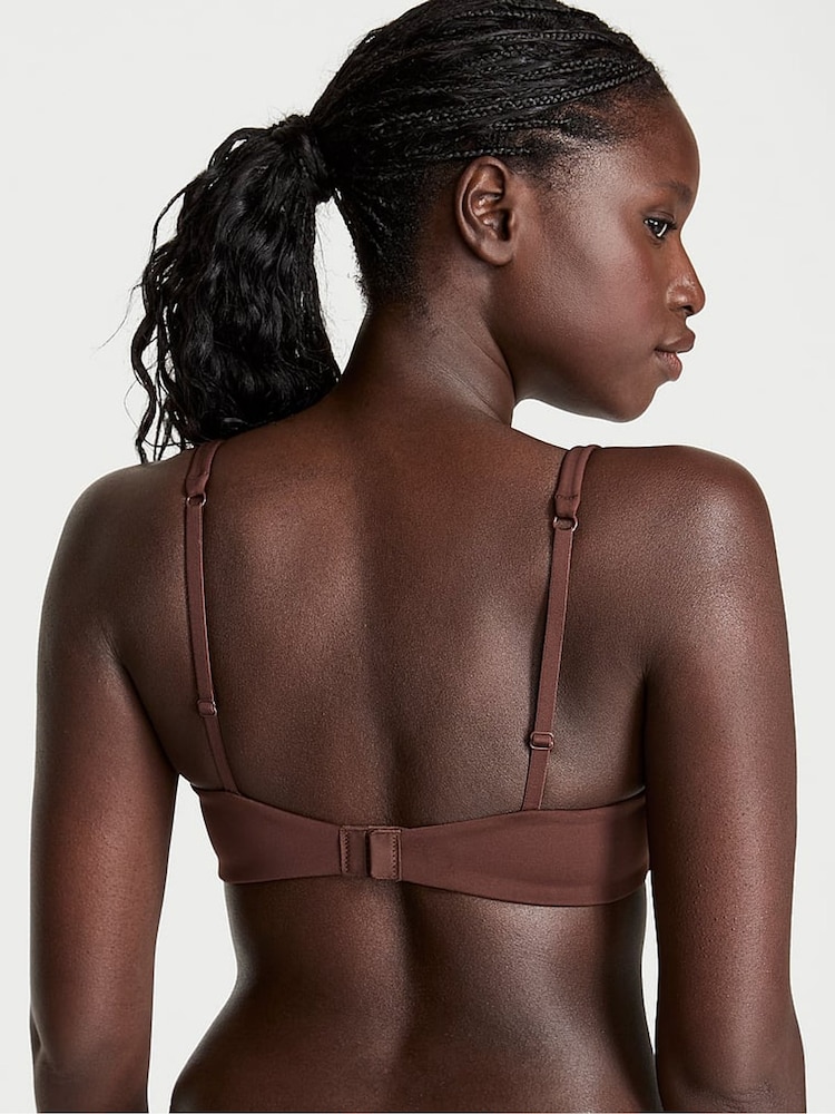 Victoria's Secret Ganache Nude Scuba Lightly Lined Scoop Bra - Image 2 of 4