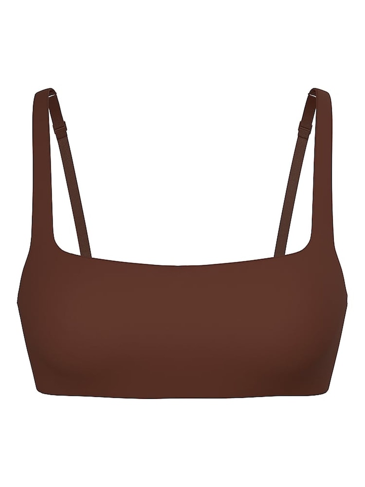 Victoria's Secret Ganache Nude Scuba Lightly Lined Scoop Bra - Image 4 of 4