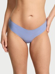 Victoria's Secret Lavender Purple Thong Sheer Logo Knickers - Image 1 of 2