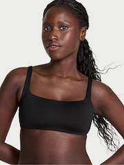 Victoria's Secret Black Scuba Lightly Lined Scoop Bra - Image 1 of 5