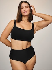 Victoria's Secret Black Scuba Lightly Lined Scoop Bra - Image 3 of 5