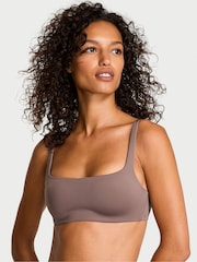 Victoria's Secret Cloudy Grey Scuba Lightly Lined Scoop Bra - Image 1 of 5