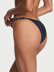 Victoria's Secret Dark Twilight Blue Brazilian Floral Shine Strap - Image 2 of 2