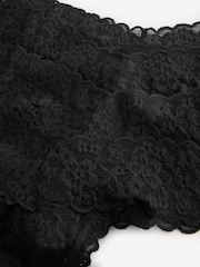 Victoria's Secret Black Thong 4 Pack Knickers - Image 3 of 4