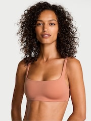 Victoria's Secret Desert Blush Nude Scuba Lightly Lined Scoop Bra - Image 1 of 4