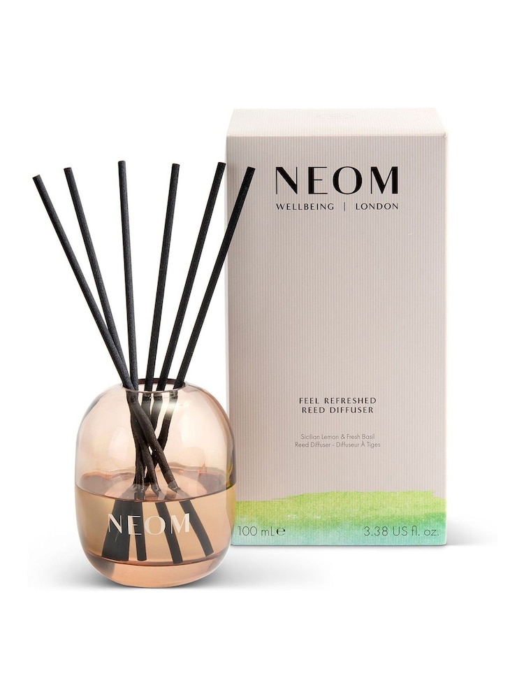 NEOM Feel Refreshed Reed Diffuser 100ml - Image 1 of 3