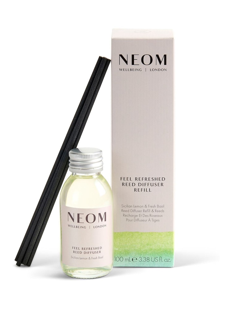 NEOM Feel Refreshed Reed Diffuser Refill 100ml - Image 1 of 2