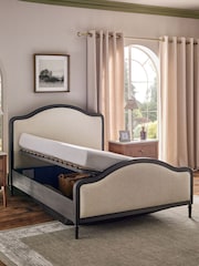 Tweedy Plain Light Natural Lily Wooden With Footend Ottoman Storage Bed Frame - Image 2 of 10