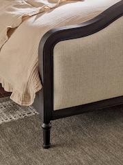 Tweedy Plain Light Natural Lily Wooden With Footend Ottoman Storage Bed Frame - Image 5 of 10