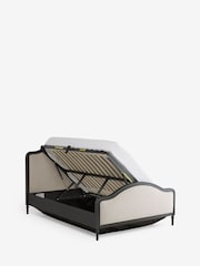 Tweedy Plain Light Natural Lily Wooden With Footend Ottoman Storage Bed Frame - Image 8 of 10