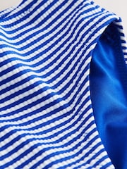 Mornarsko modra češnjeva črtasta gubata - Bikini (3-16let) - Slika 8 iz 8