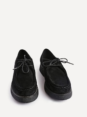 Linzi Black Perth Laced Chunky Loafers - Image 3 of 5