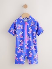 Cobalt Blue Bunny Sunsafe Swimsuit (3mths-10yrs) - Image 5 of 8
