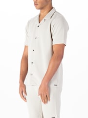 Luke 1977 100% Cotton Kawa Beach Shirt - Image 3 of 6