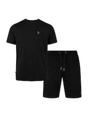 Luke 1977 100% Cotton Traff T-Shirt And Shorts Set - Image 4 of 6