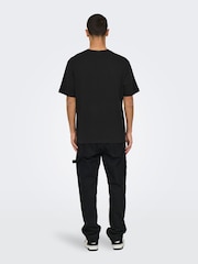 Only & Sons Relaxed Fit Oasis Band 100% Cotton T-Shirt - Bild 2 von 4