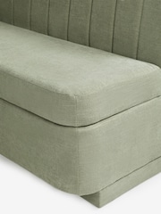 Soft Texture Sage Green Anderson Storage Right Hand Corner Dining Bench - Image 13 of 14