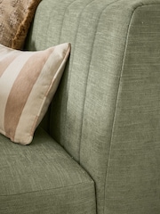 Soft Texture Sage Green Anderson Storage Right Hand Corner Dining Bench - Image 14 of 14