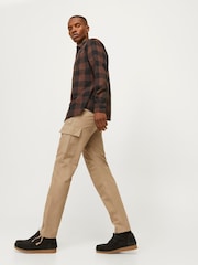 Pantalones cargo de corte holgado de JACK & JONES - Imagen 3 de 4