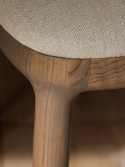 Set of 2 Natural Mix Light N. Premium Farndon Dining Chairs - Image 5 of 10