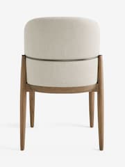 Set of 2 Natural Mix Light N. Premium Farndon Dining Chairs - Image 9 of 10