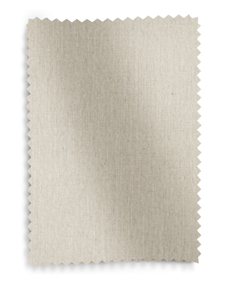 Set of 2 Relaxed Linen Look Pebble Valencia Upholstered Light Wood Leg Dining Chairs - Image 9 of 9