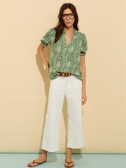 Baukjen Green Nolan Printed Blouse - Image 2 of 5