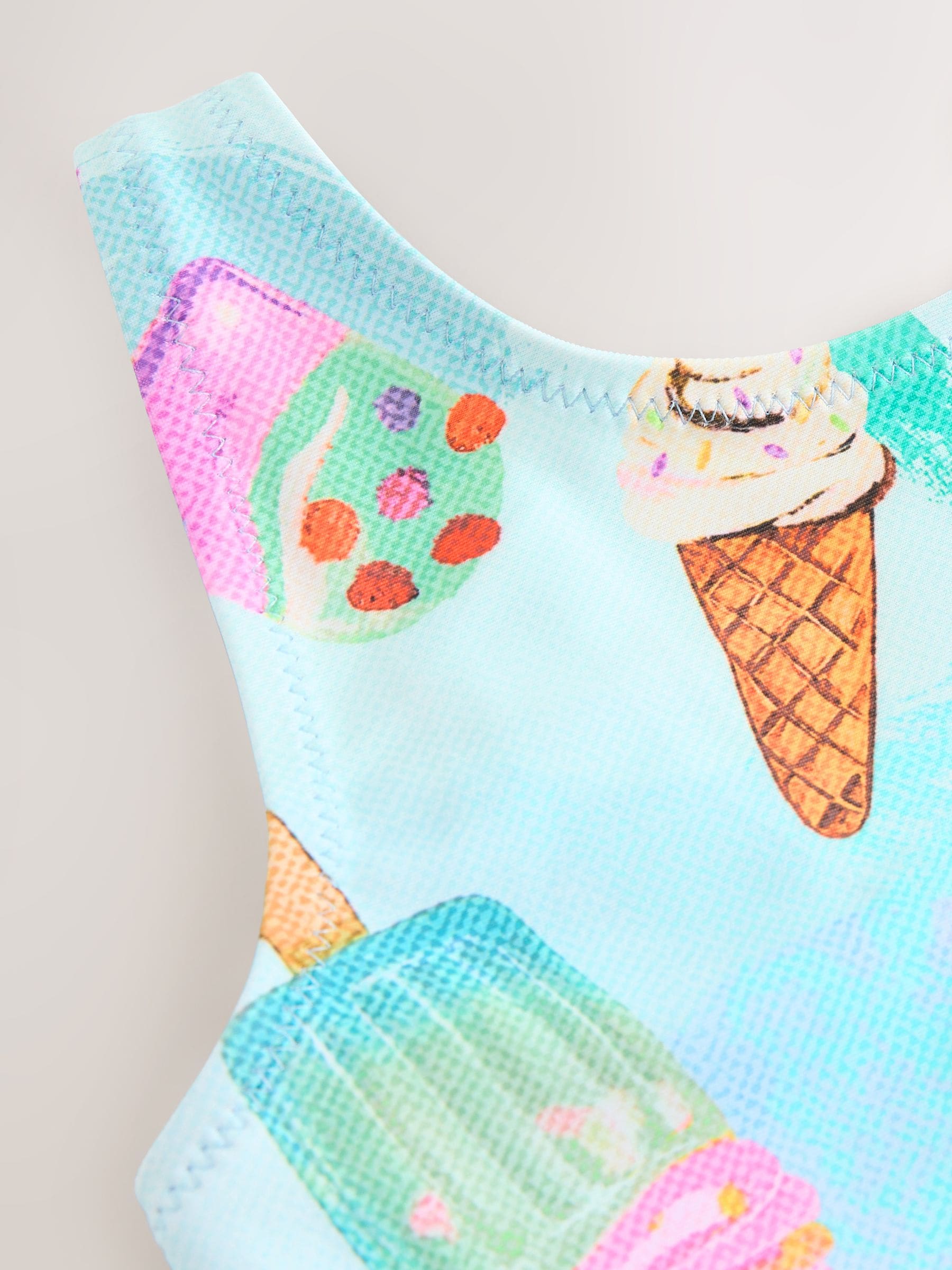 Buy Pink/Blue Ice Cream Swimsuit (3mths-10yrs) from Next USA