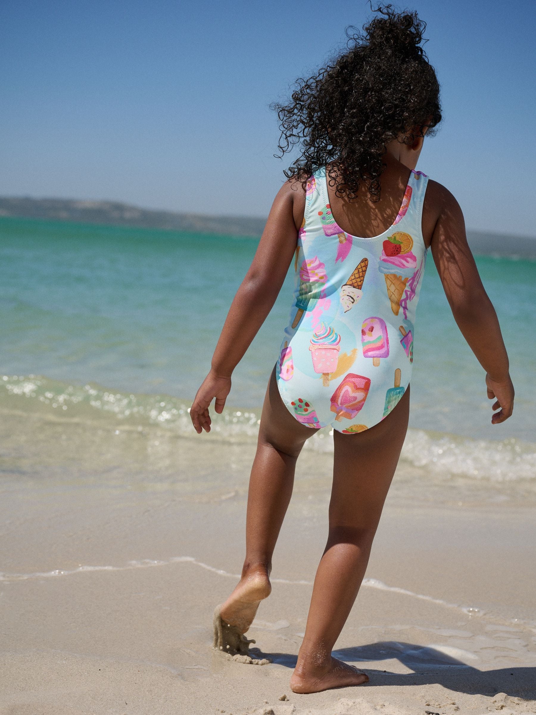 Buy Pink/Blue Ice Cream Swimsuit (3mths-10yrs) from Next USA