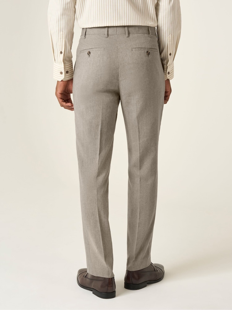Skopes Natural Tailored Fit Calvados Blend Suit Trousers - Image 2 of 4 Skopes Natural Tailored Fit Calvados Blend Suit Trousers - Image 2 of 4