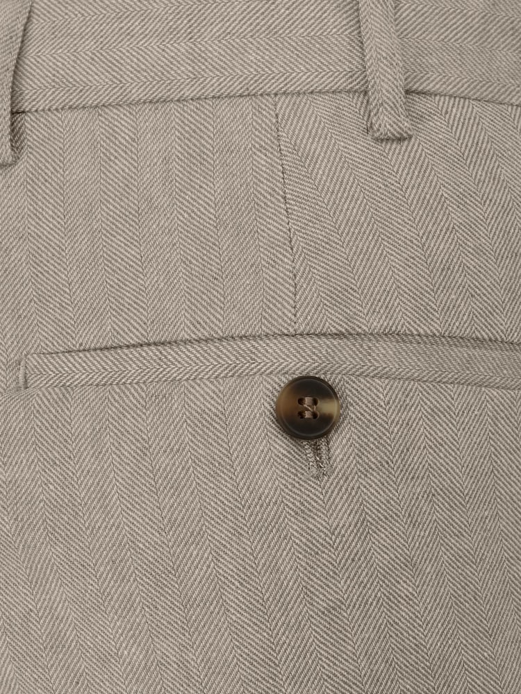 Skopes Natural Tailored Fit Calvados Blend Suit Trousers - Image 4 of 4