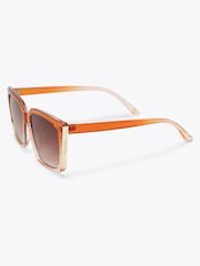 Carvela Square Frame marrom Sunglasses - Imagem 3 de 4