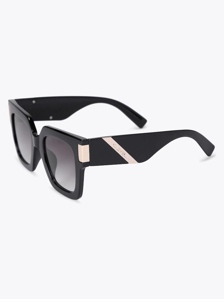 Carvela Chunky Flare Black Sunglasses - Image 2 of 4 Carvela Chunky Flare Black Sunglasses - Image 2 of 4