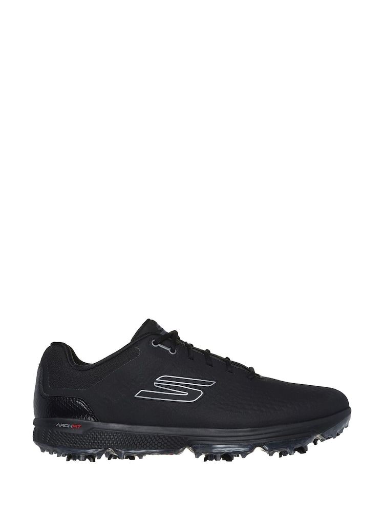 Skechers GO GOLF Pro 6 Golf Black Shoes - Image 1 of 3