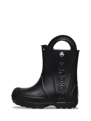 Crocs Black Kids Handle It Rain Boots - Image 2 of 8