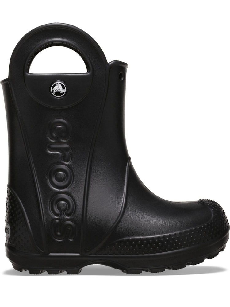 Crocs Black Toddler Handle It Rain Boots - Image 1 of 8 Crocs Black Toddler Handle It Rain Boots - Image 1 of 8