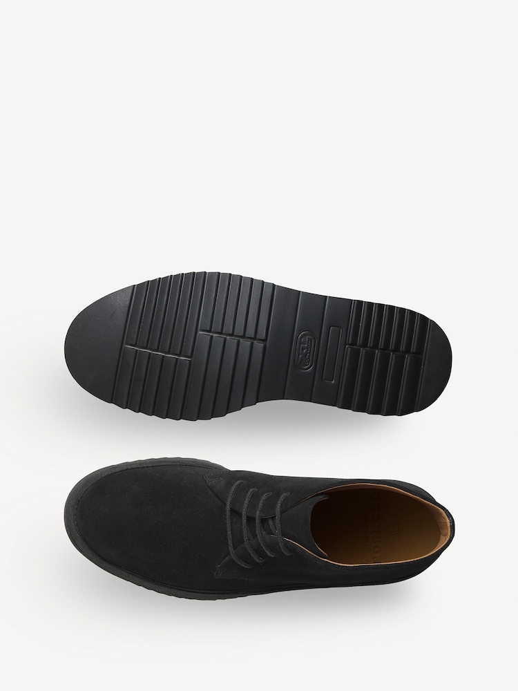 Grenson Black Keats Lace Up Boots - Image 4 of 4 Grenson Black Keats Lace Up Boots - Image 4 of 4