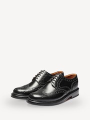 Grenson Black Archie Leather Brogue - Image 3 of 4