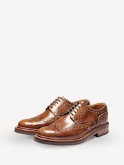 Grenson Brown Archie Leather Brogue - Image 3 of 4